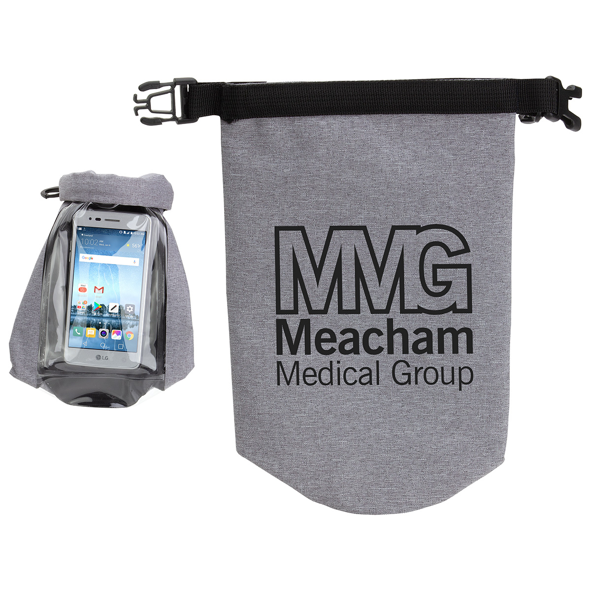 2-Liter Waterproof Gear Bag with Touch-Thru Phone Pocket 8