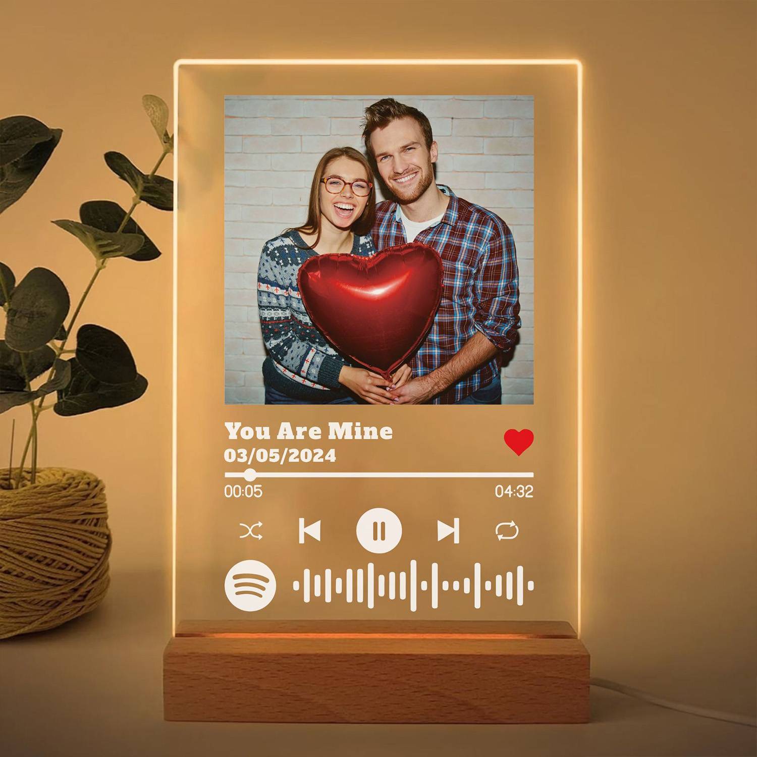 Custom Acrylic Music Plaque w/ Photo 8