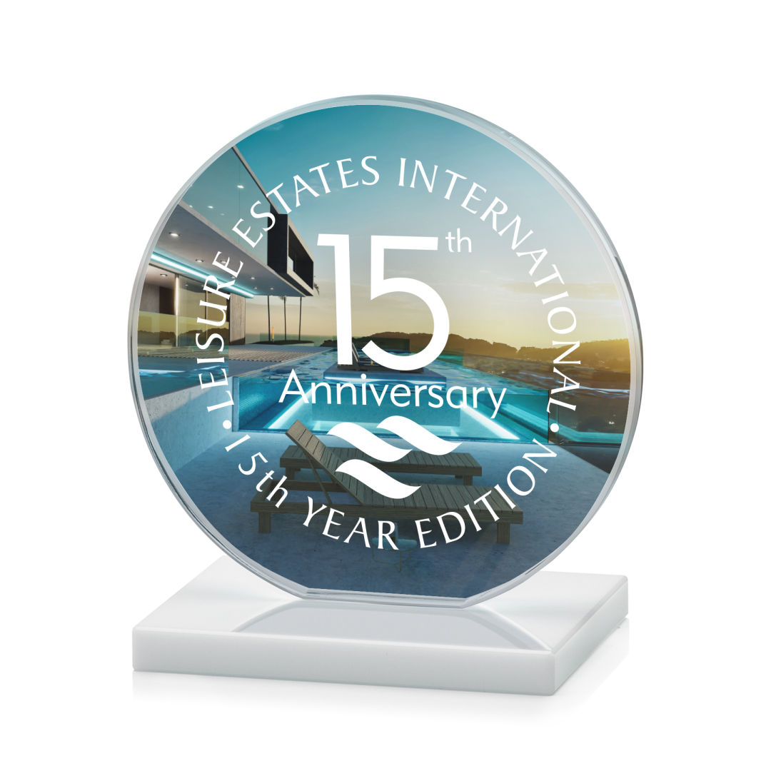Victoria VividPrint™ Award - White 3