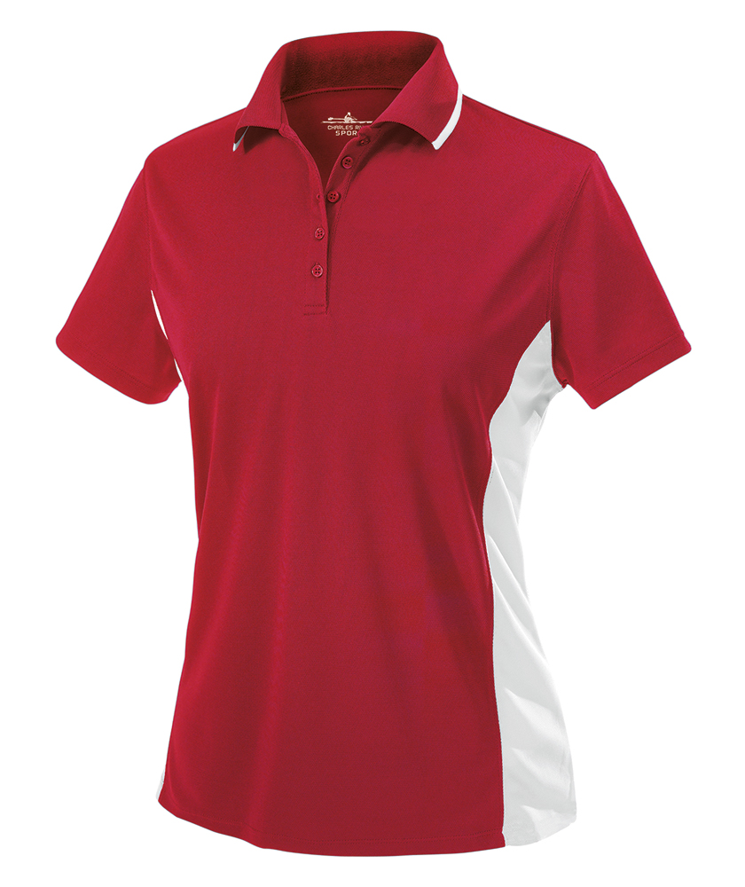 Women's Color Blocked Wicking Polo 49