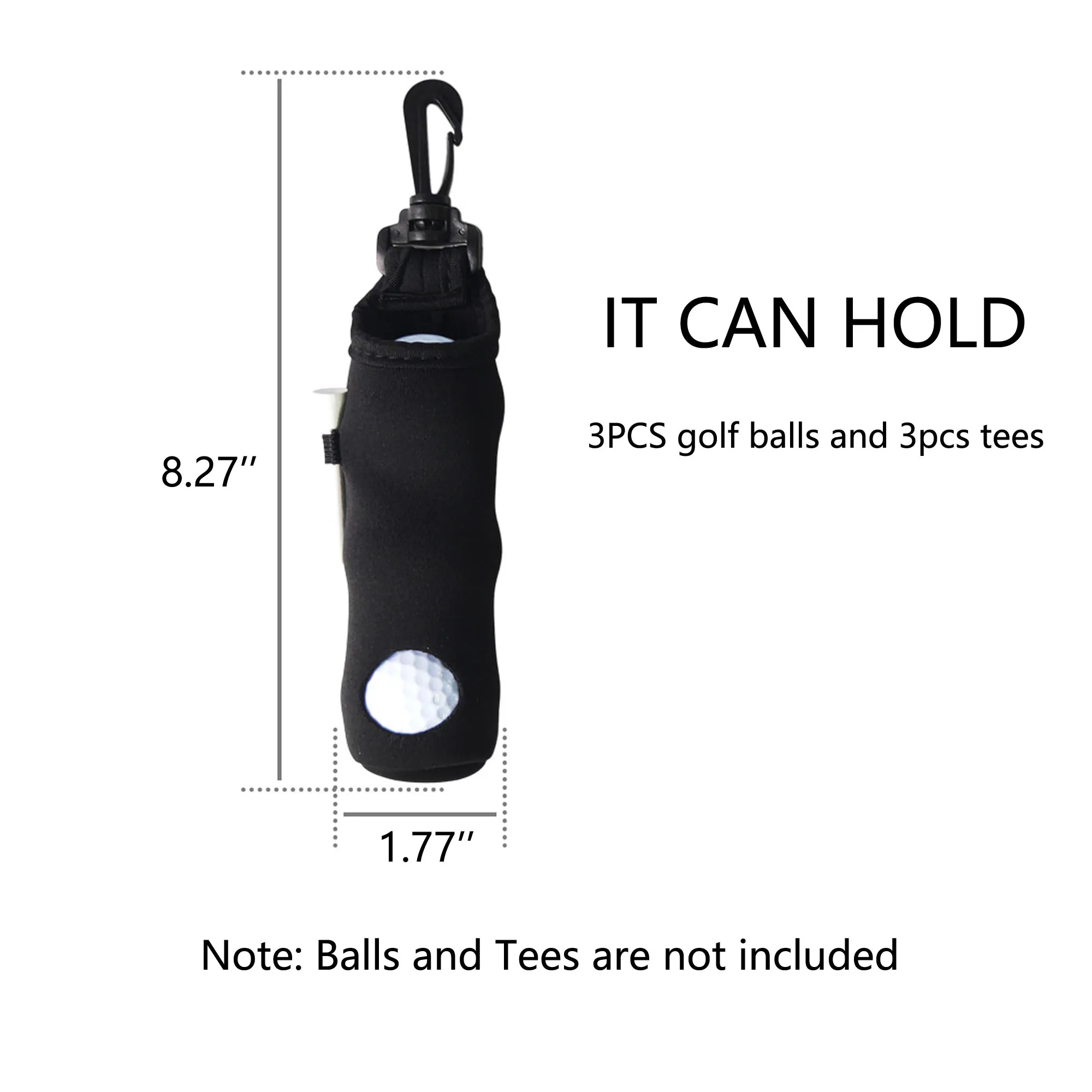 Golf Ball And Tee Holder Carry Bag 14
