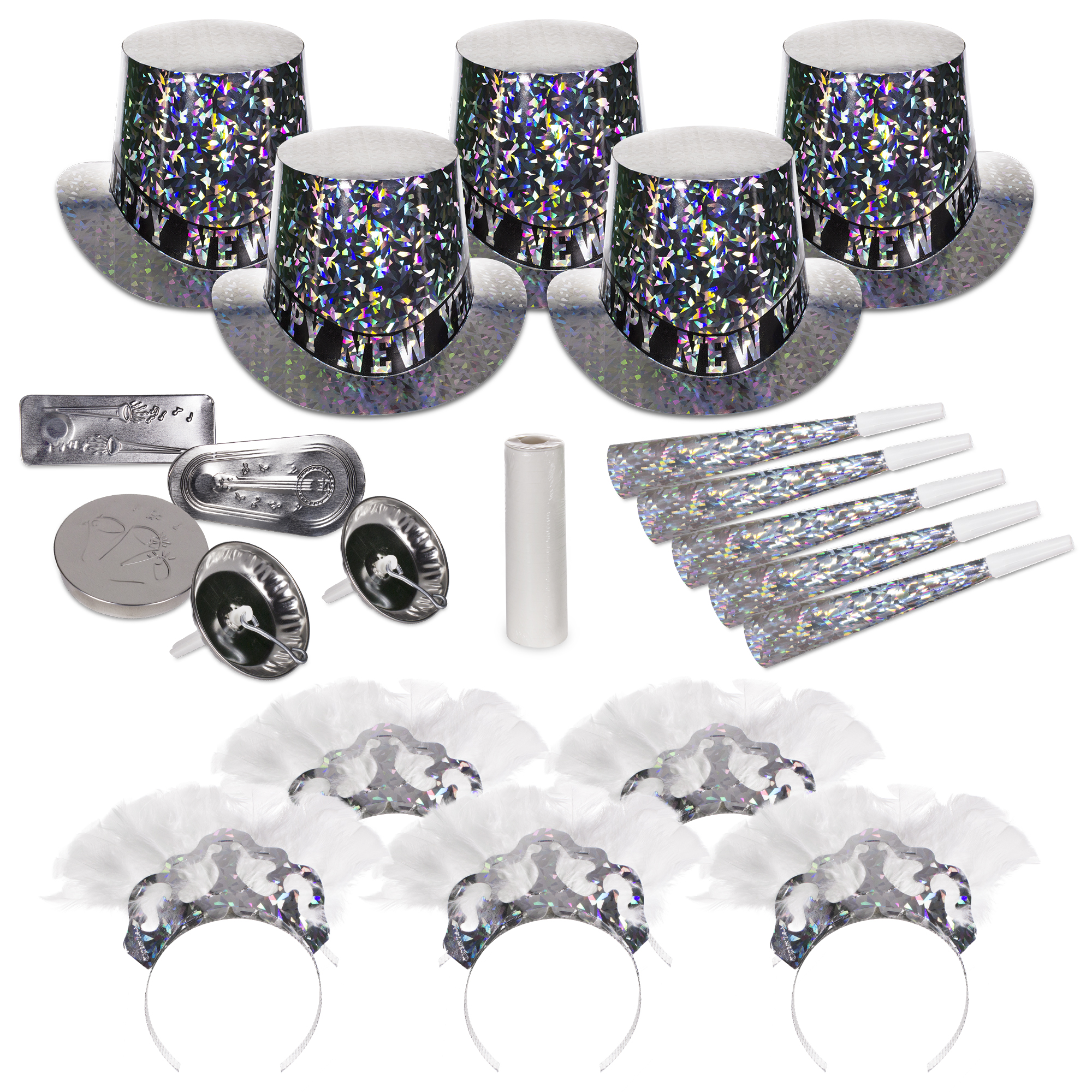 Sterling Silver New Year's Eve Kit for 10