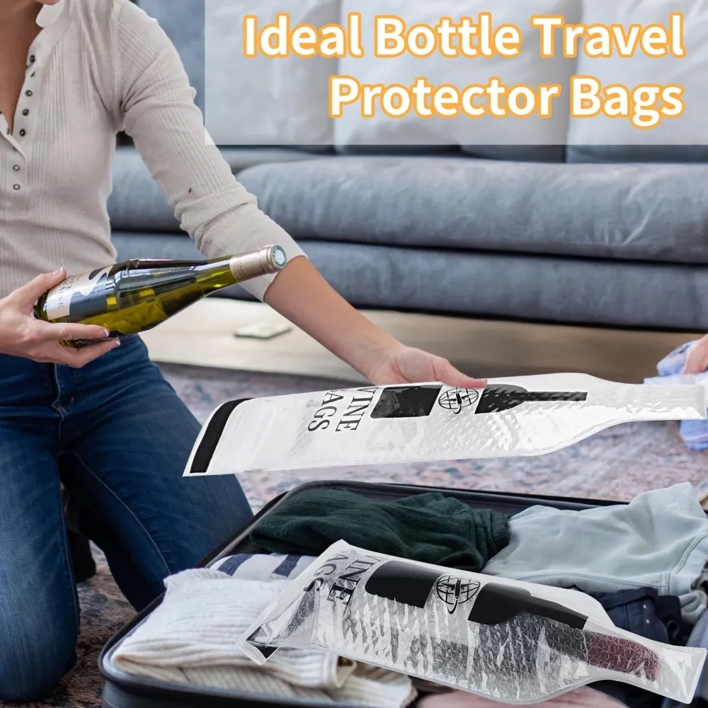 Leakproof Wine Bottle Travel Sleeve 9