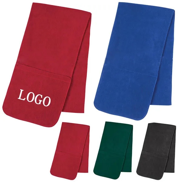 Fleece Scarf with Pockets 6