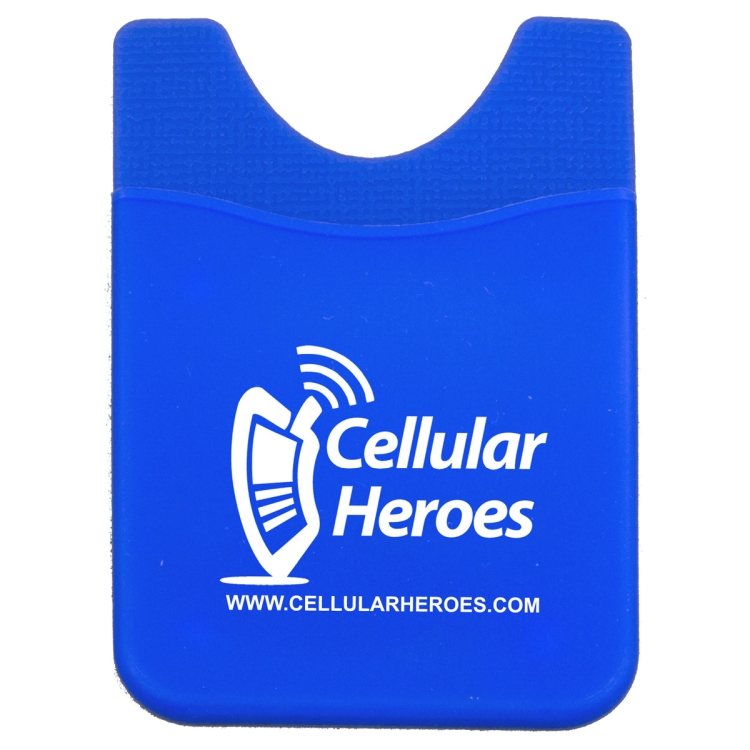 "Banker" Soft Silicone Cell Phone Wallet 16