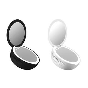 Portable 3 In 1 Selfie Mirror Light BT Speaker 2