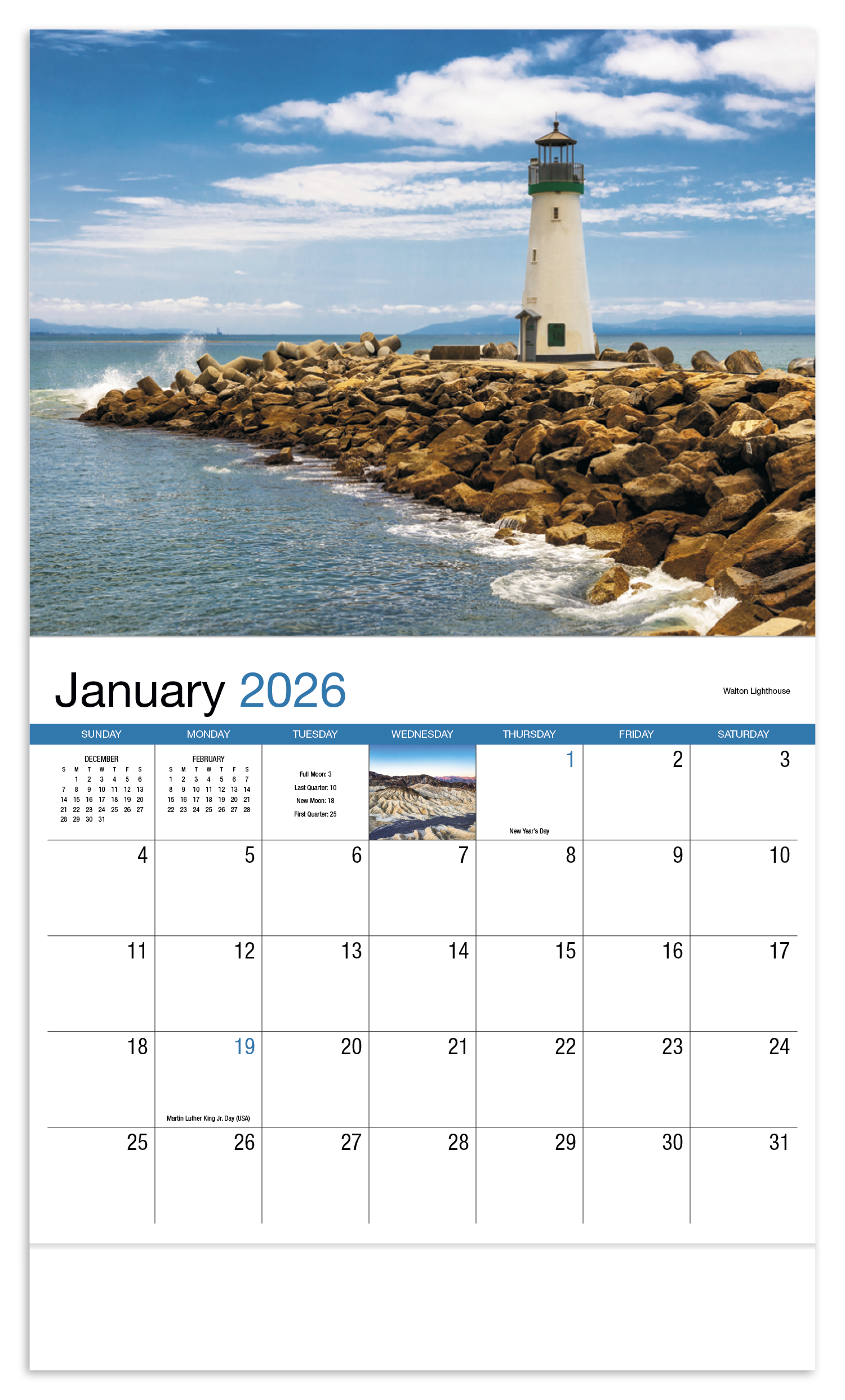 HotLine® Products California Appointment Calendar - Stapled 11