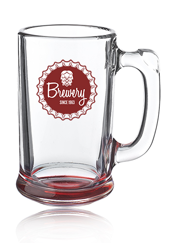 14 oz. Munich Glass Beer Mugs 21