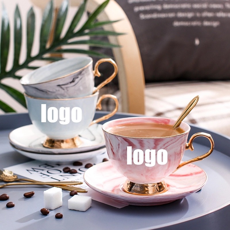 6.7 OZ. Custom Elegant Ceramic Coffee & Milk Tea Drink Cup 7