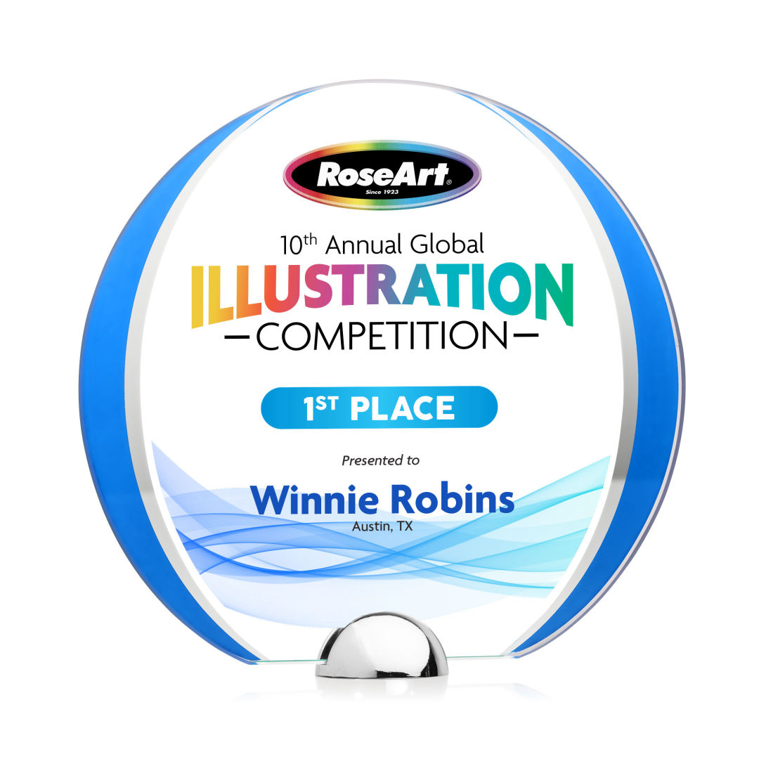 Stanton VividPrint™ Award - Blue 8