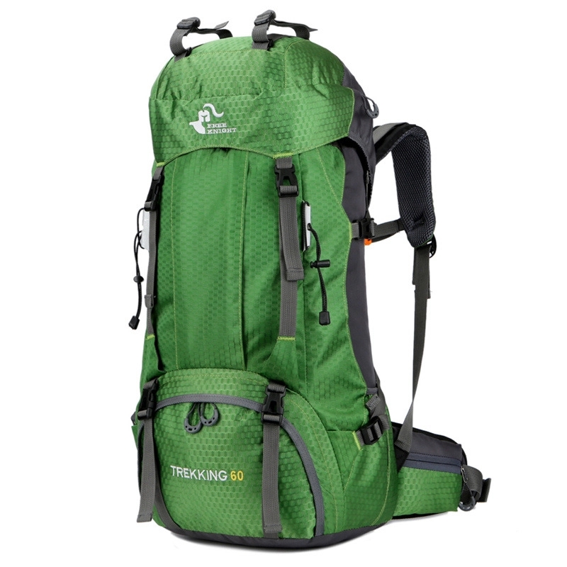 60L Waterproof Hiking Backpack - Daypack With Rain Cover 7