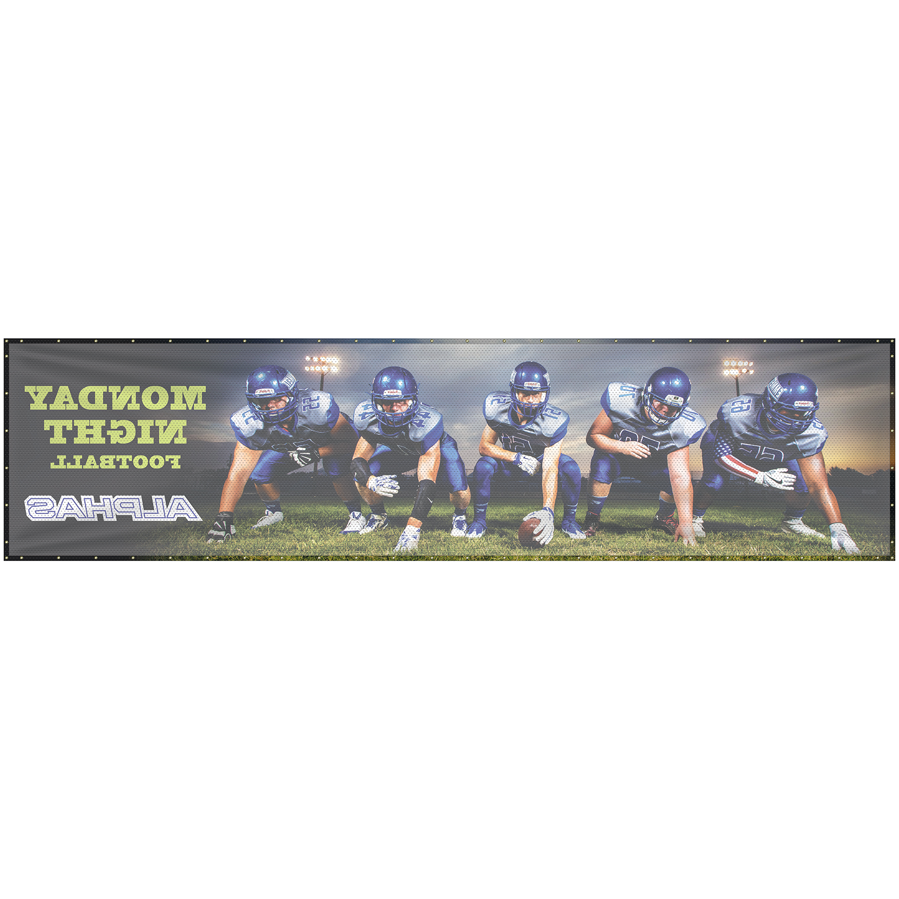 6' x 24' Polyester Mesh Banner 16