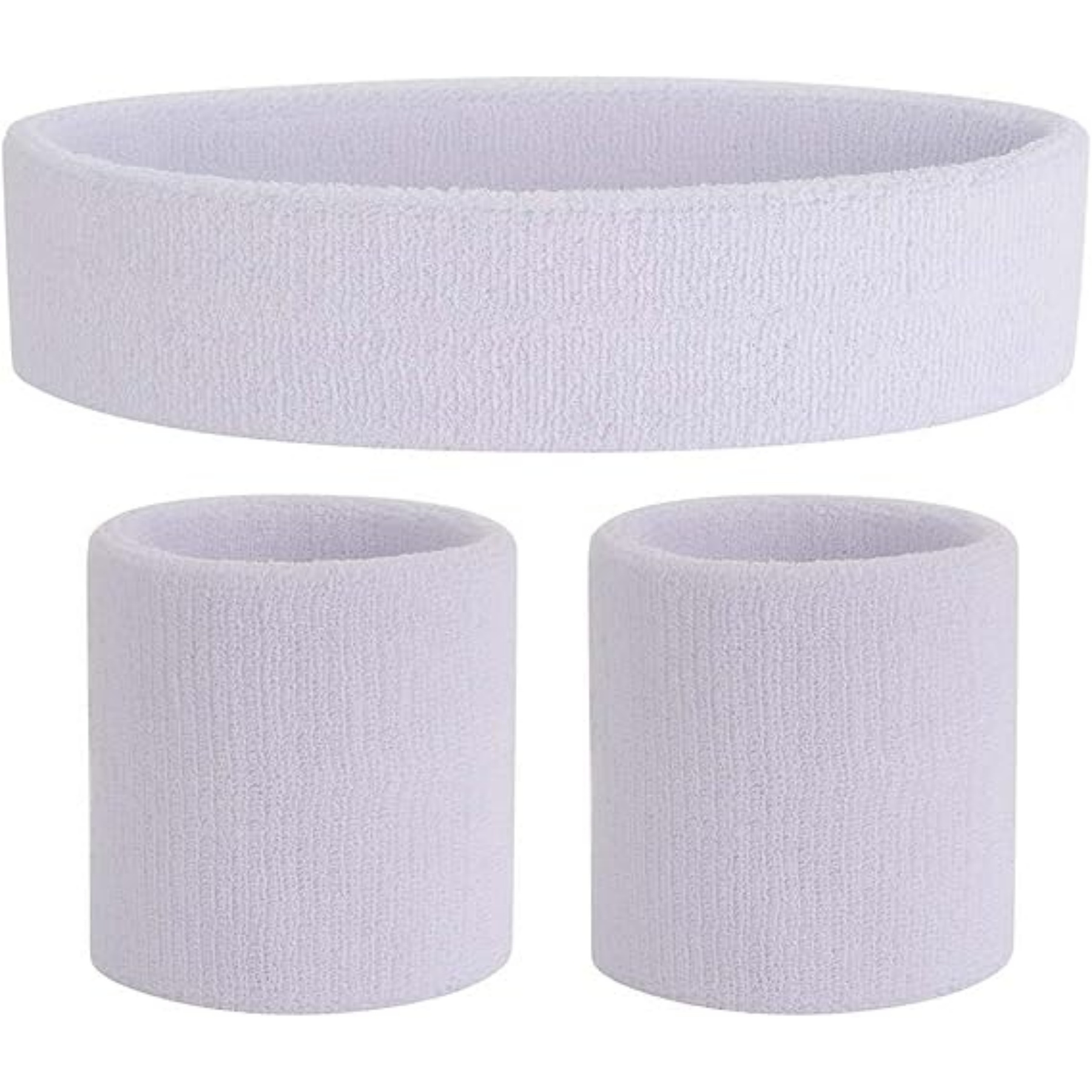 Sweatbands Exercise Eadband Wristband Set 20