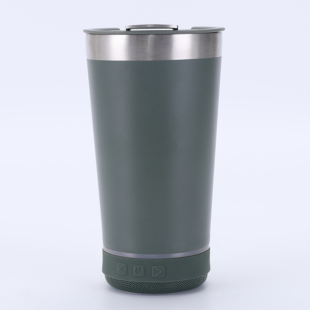16Oz Bluetooth Speaker Beer Cup W/ Bottle Opener 10