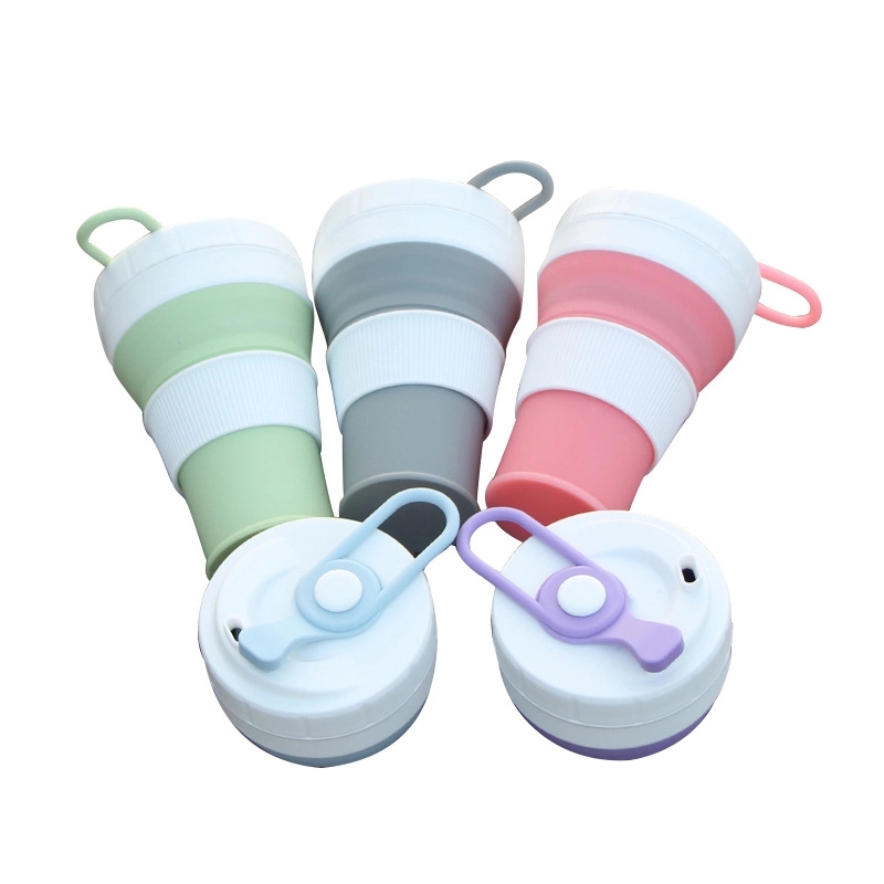 15oz/450ml Silicone Collapsible Hot Cup Coffee Mug 2