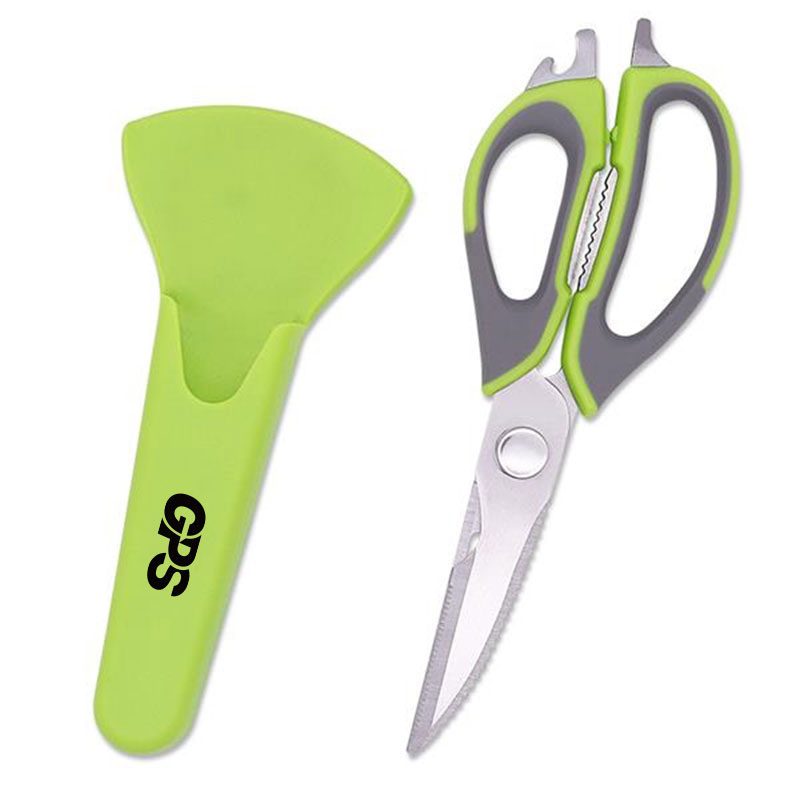 9 " Detachable Multi-Function Stainless Steel Kitchen Scissors 2