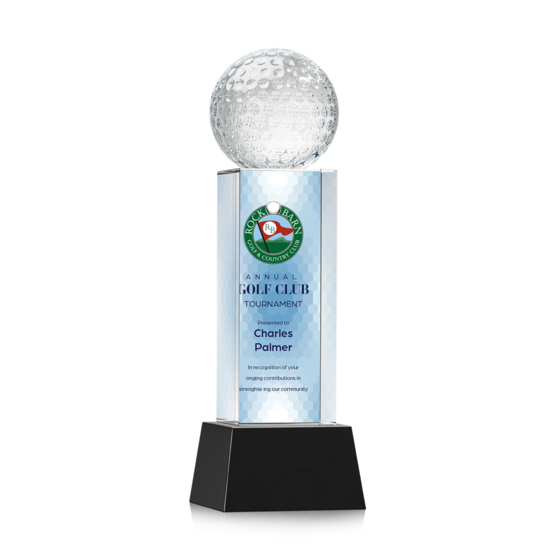 Golf Ball VividPrint™ Award on Belcroft - Black 13