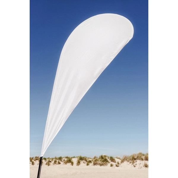 Stock Blank Attention Flag - Teardrop 2