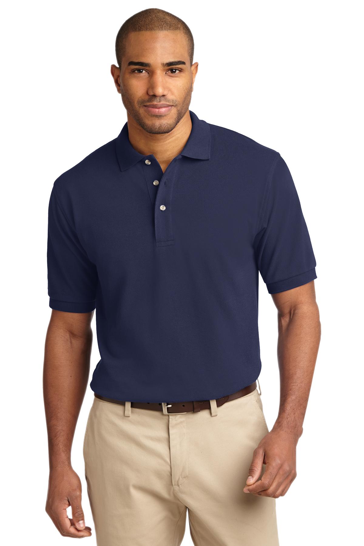 Port Authority Tall Heavyweight Cotton Pique Polo. TLK420 28
