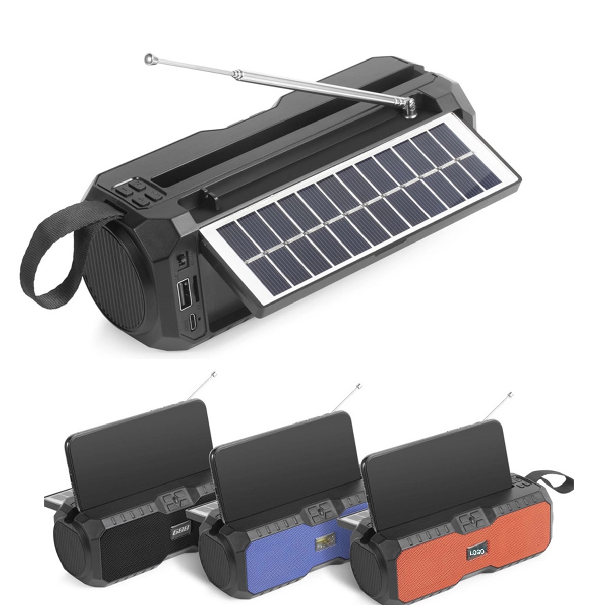 Portable Solar Powered Wireless Speaker 4