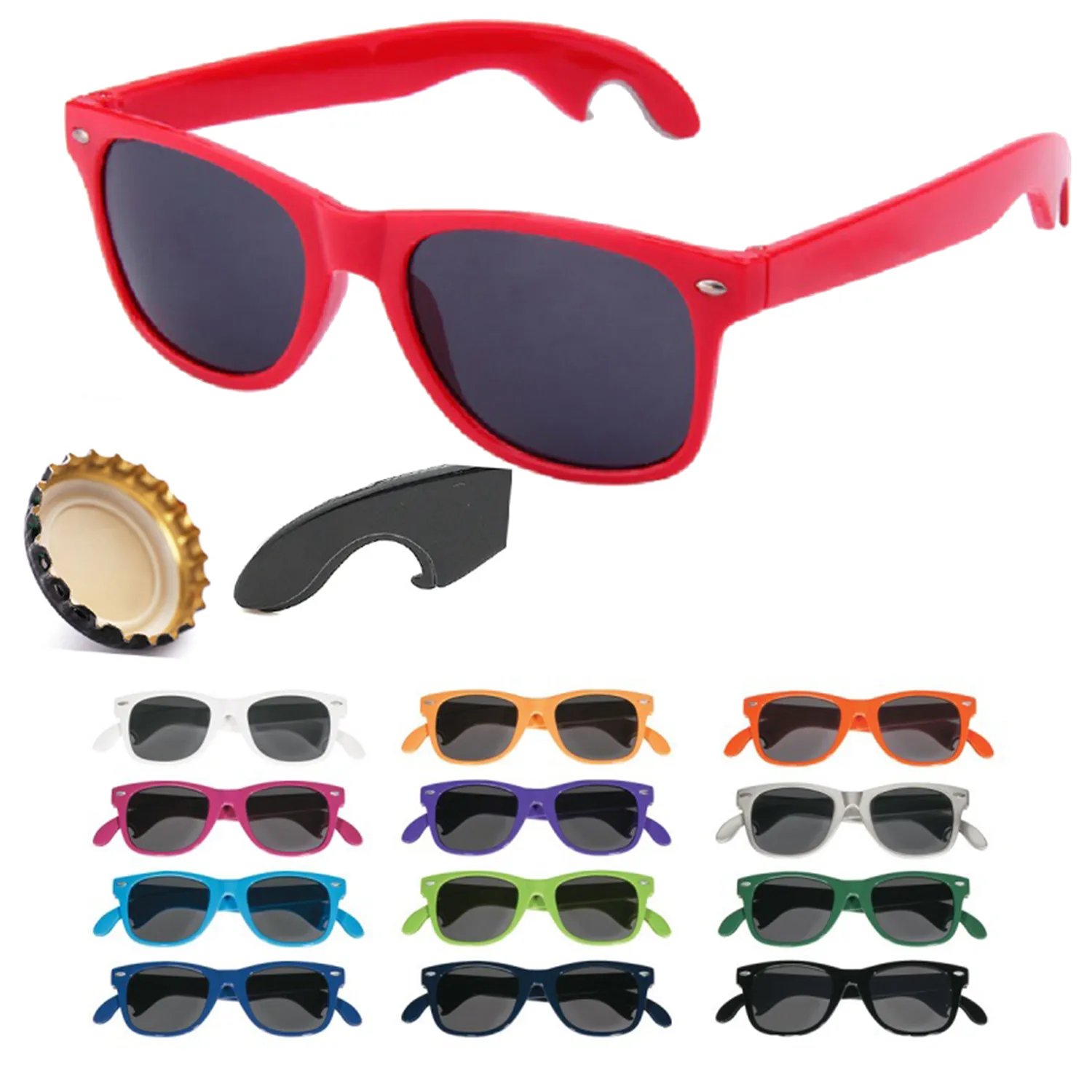 Folding Bottle Opener Sunglasses 2