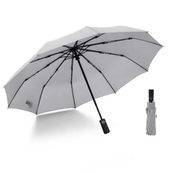 Custom 10K Logo Print 23" Sun Rain Backpack Umbrella 1