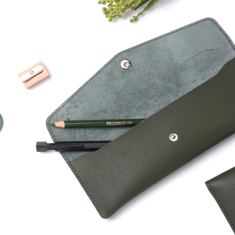 PU Leather Pencil Pouch Bag 1