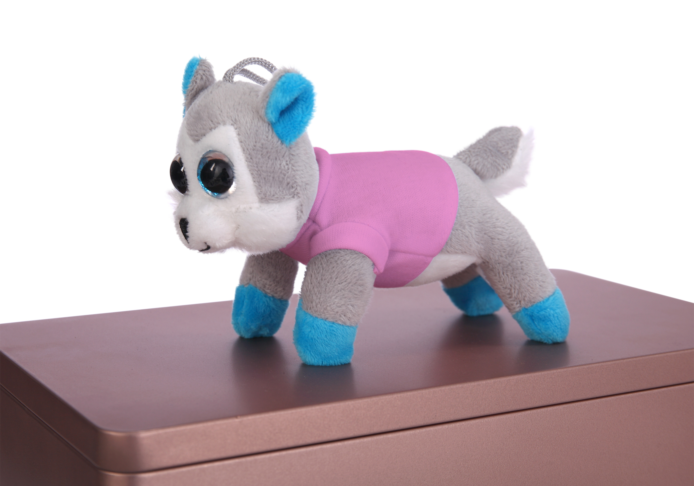 Soft Plush Husky Magnet Tsum Tsum with Tee 2