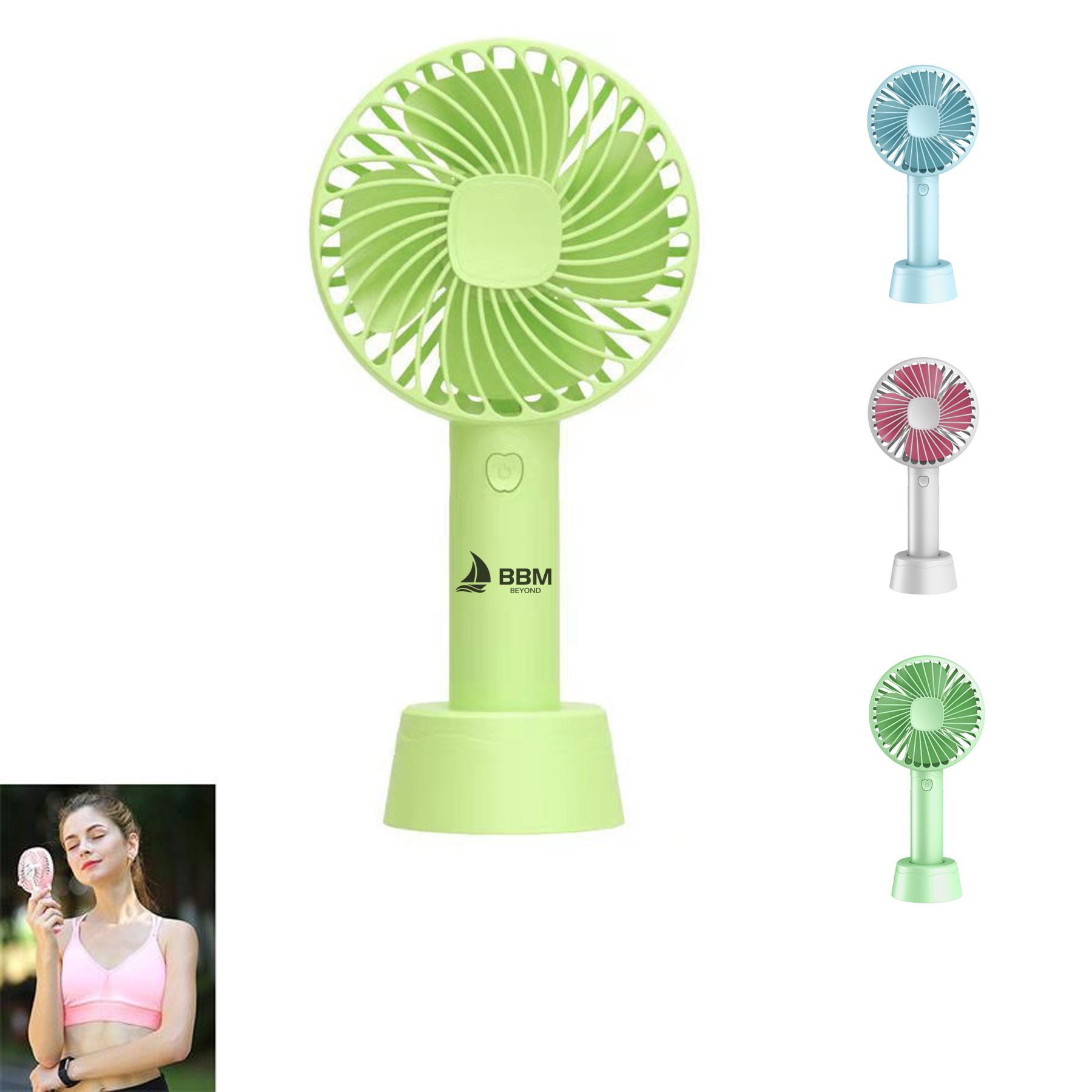 Portable USB Battery Handheld Fan 1