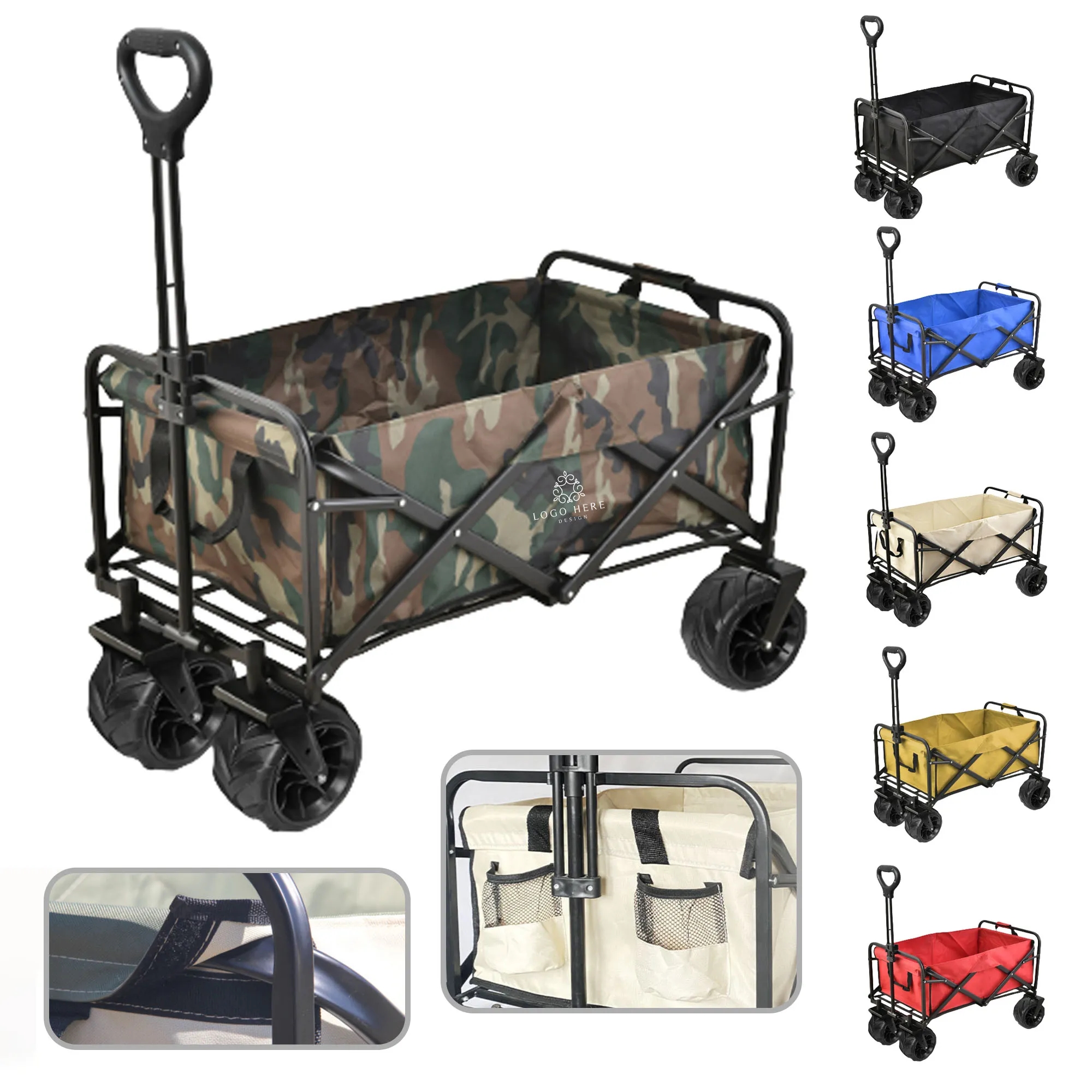 Collapsible Folding Outdoor Camping Cart 5