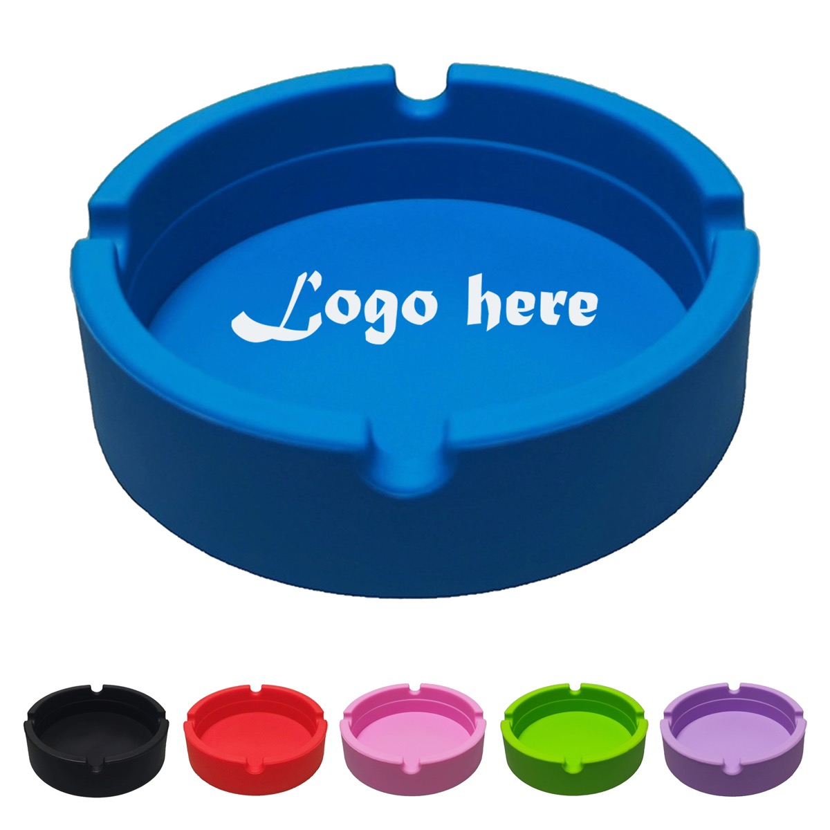 Round Silicone Ashtray 7