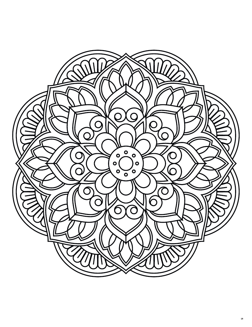 Good Value™ Adult Coloring Book Planner 56