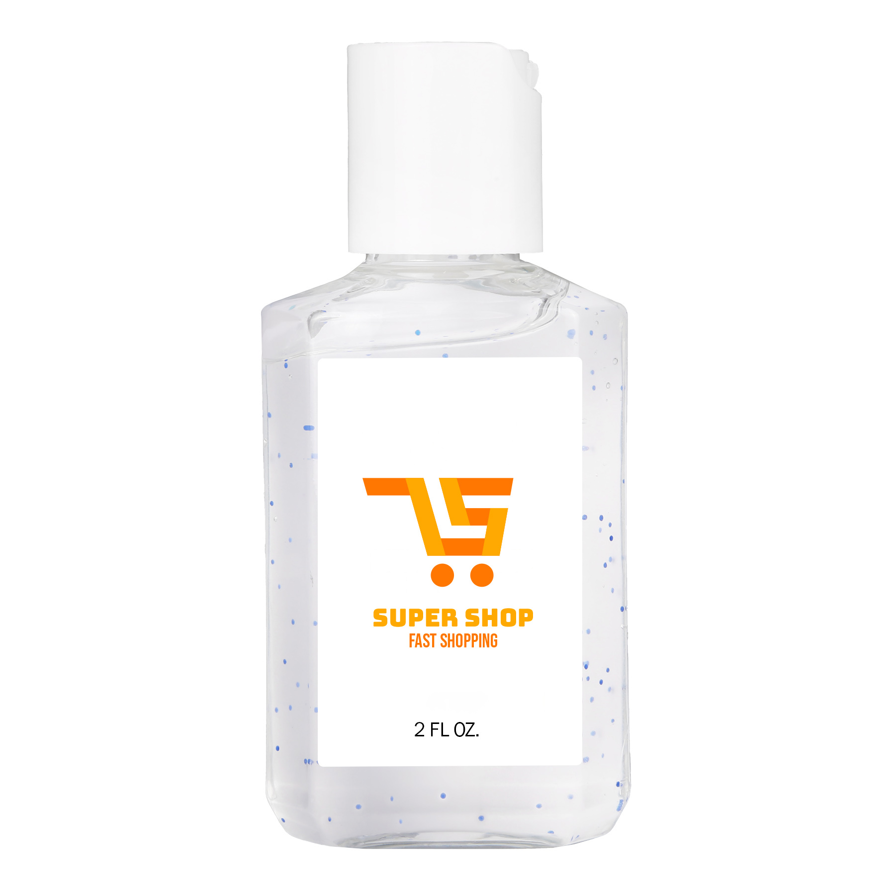 2oz Travel Gel Hand Sanitizer With Moisturizing Beads 4