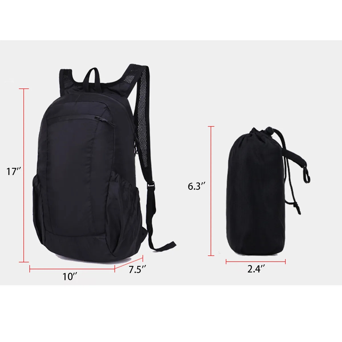 20L Lightweight Foldable Waterproof Sport Backpack 3