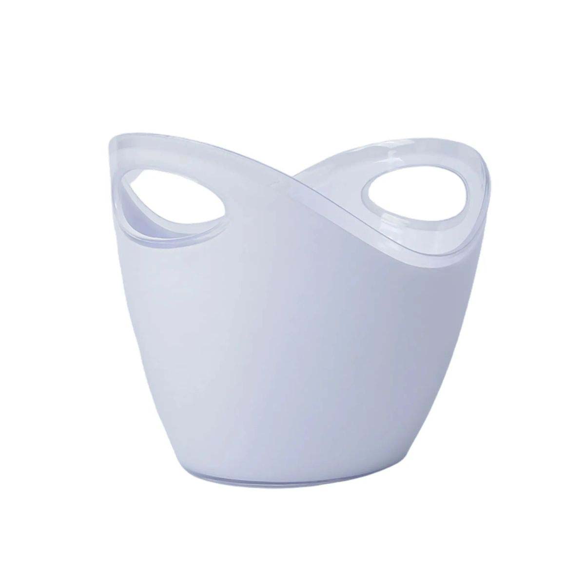 Transparent Plastic Beverage Ice Bucket 4