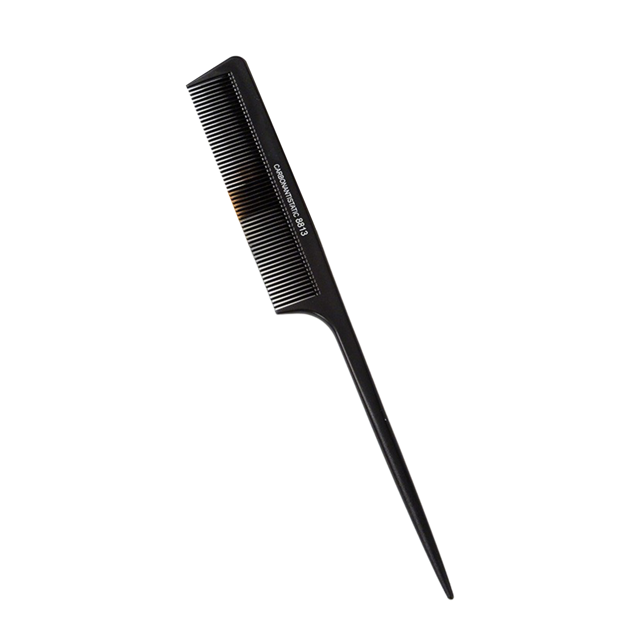 Skinny Hairdresser Rat Tail Comb Narrow Tooth Teasing Design 4