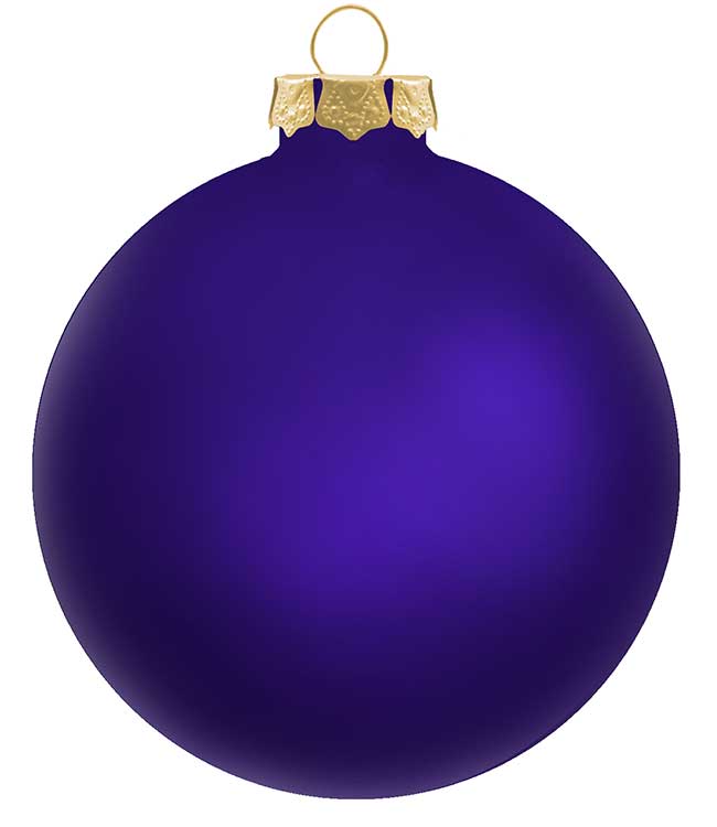 Round Traditional Glass Ball Ornaments 2