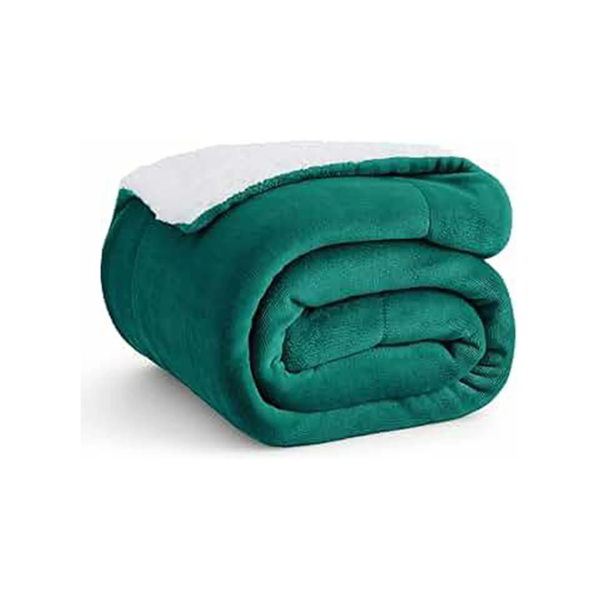 Soft Sherpa Fleece Throw Blanket 50"L x 60"W 16