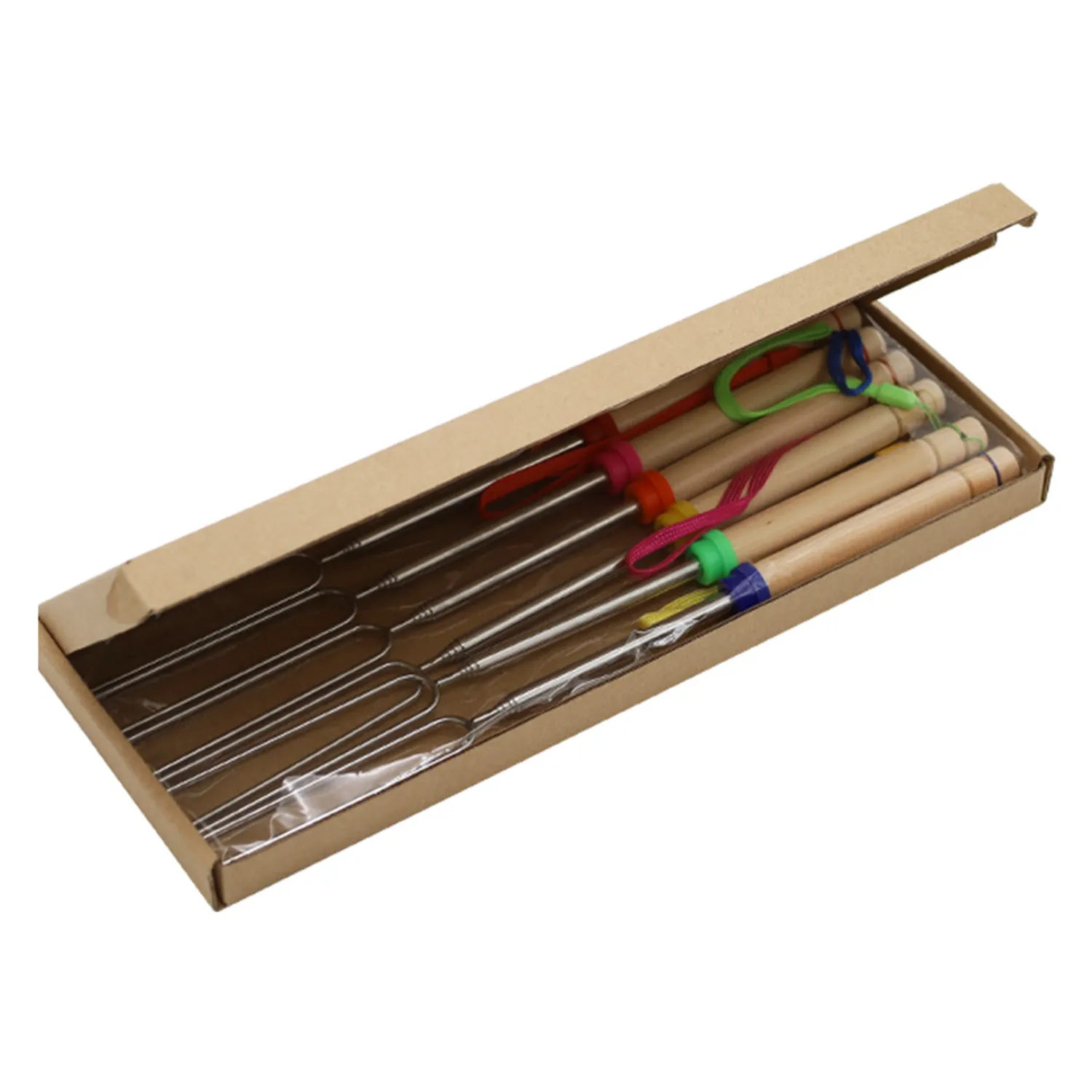 Telescopic Roasting Sticks Set 4