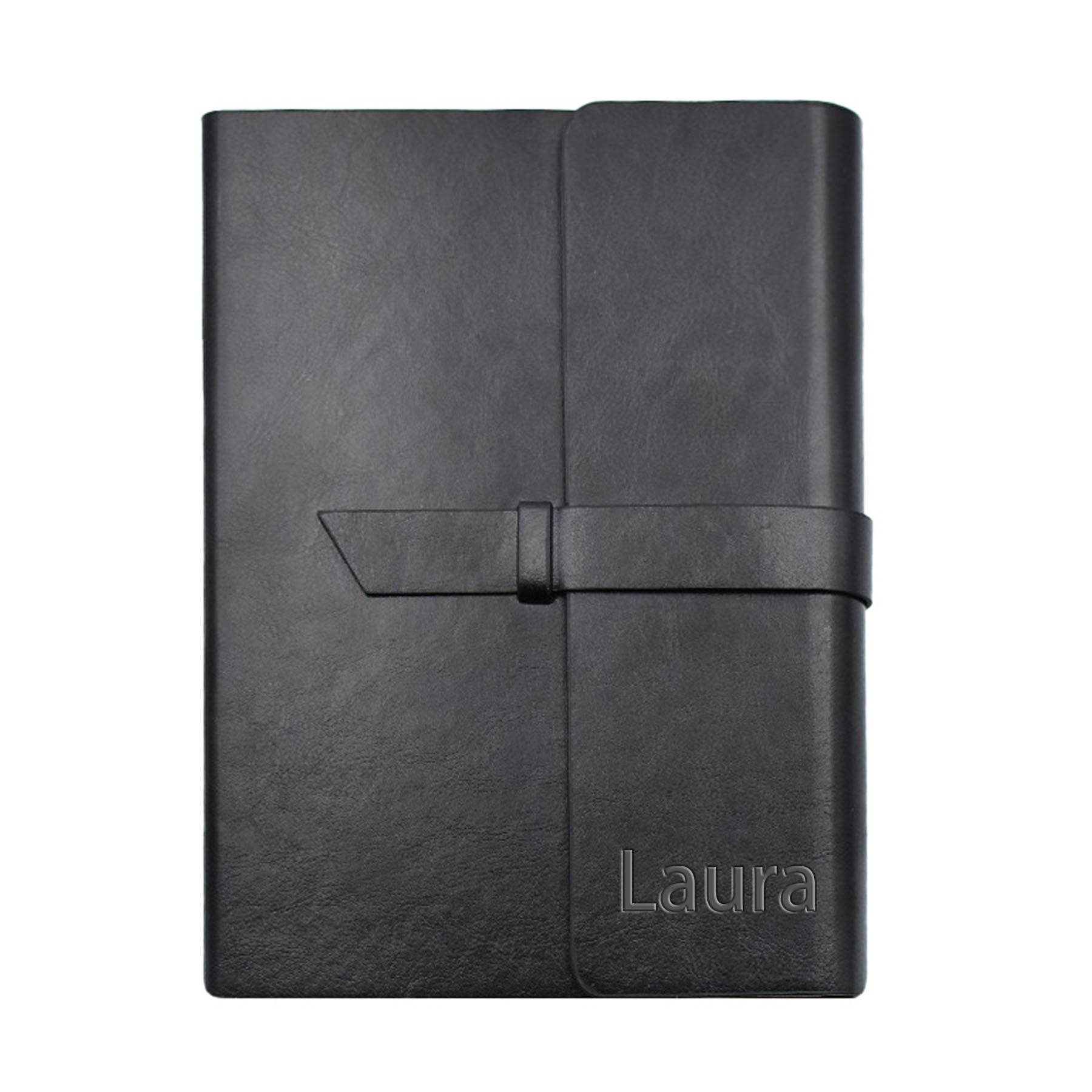 Leather Fabric Notebook 3