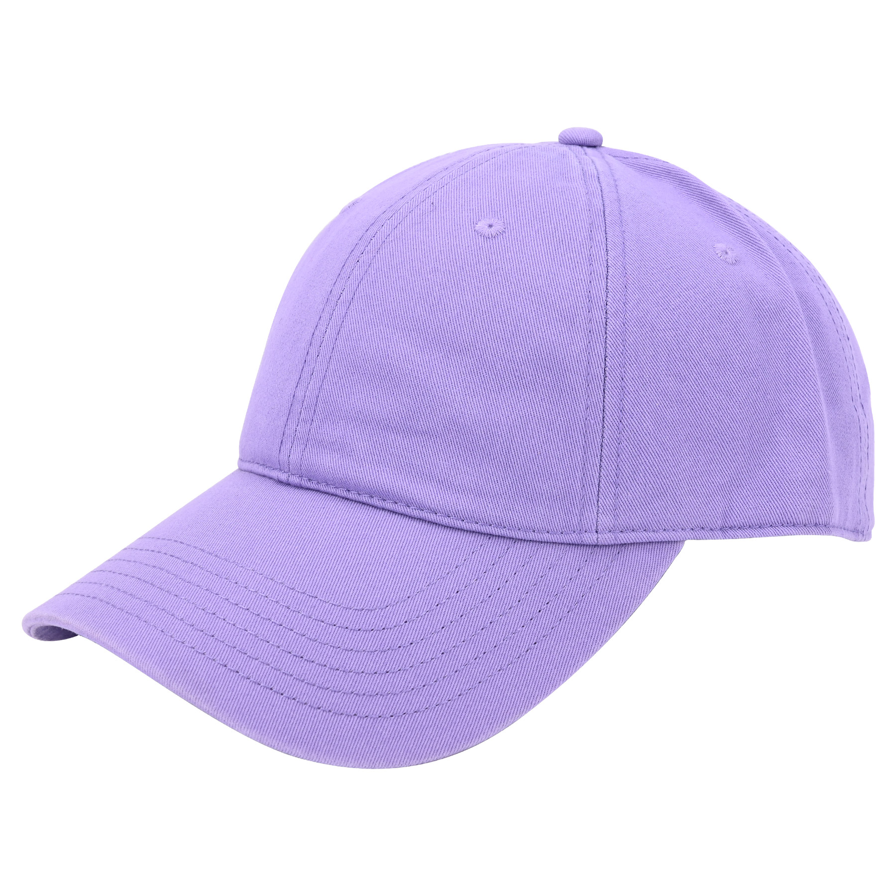 Classic 6-Panel Curved Brim Baseball Cap with Metal Buckle Closure (MOQ: 1pc) 5