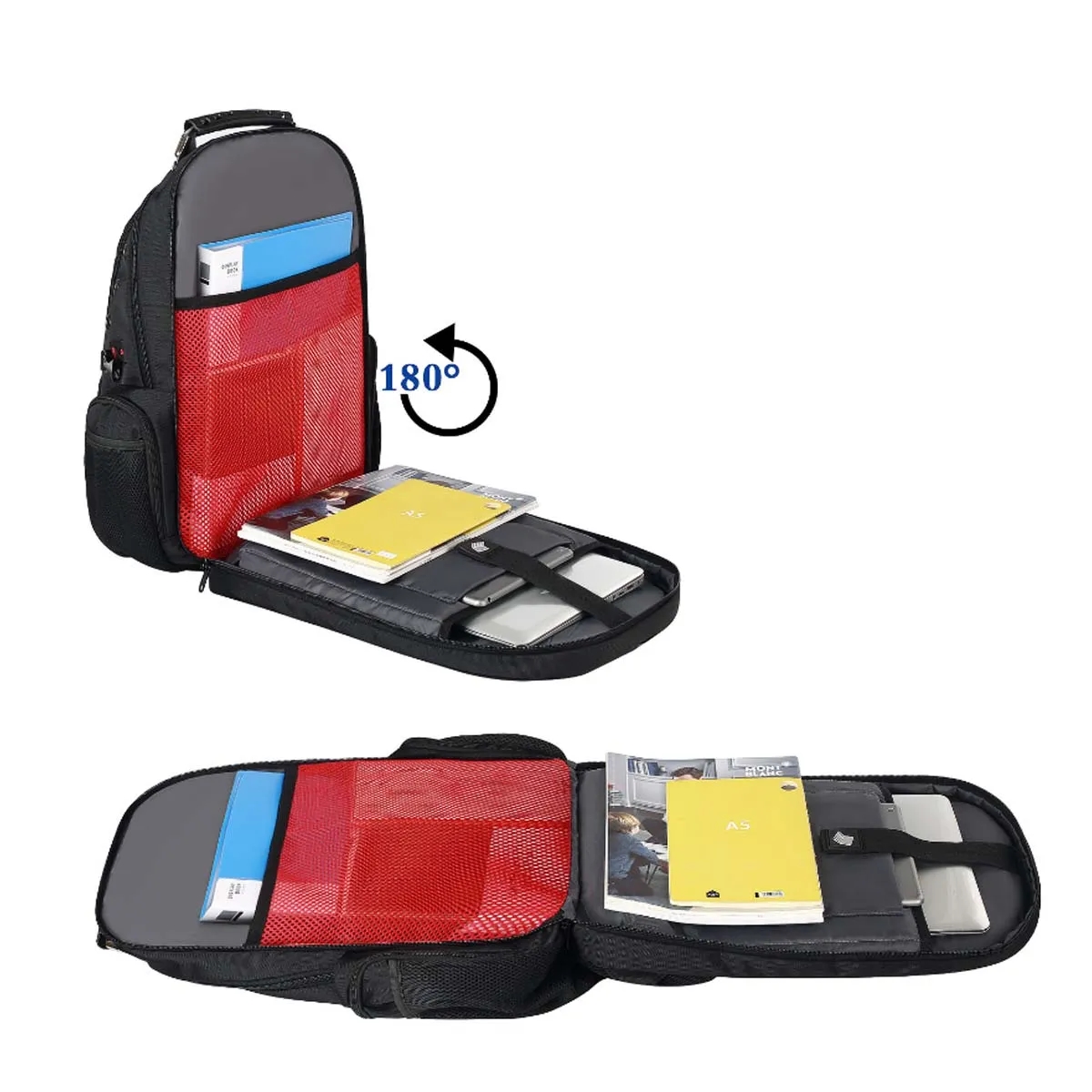 40L TSA Friendly Large Capacity Backpacks With USB Port 6