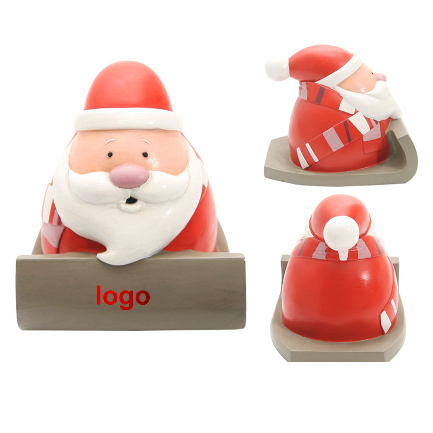 Plastic Santa Claus Figure 2