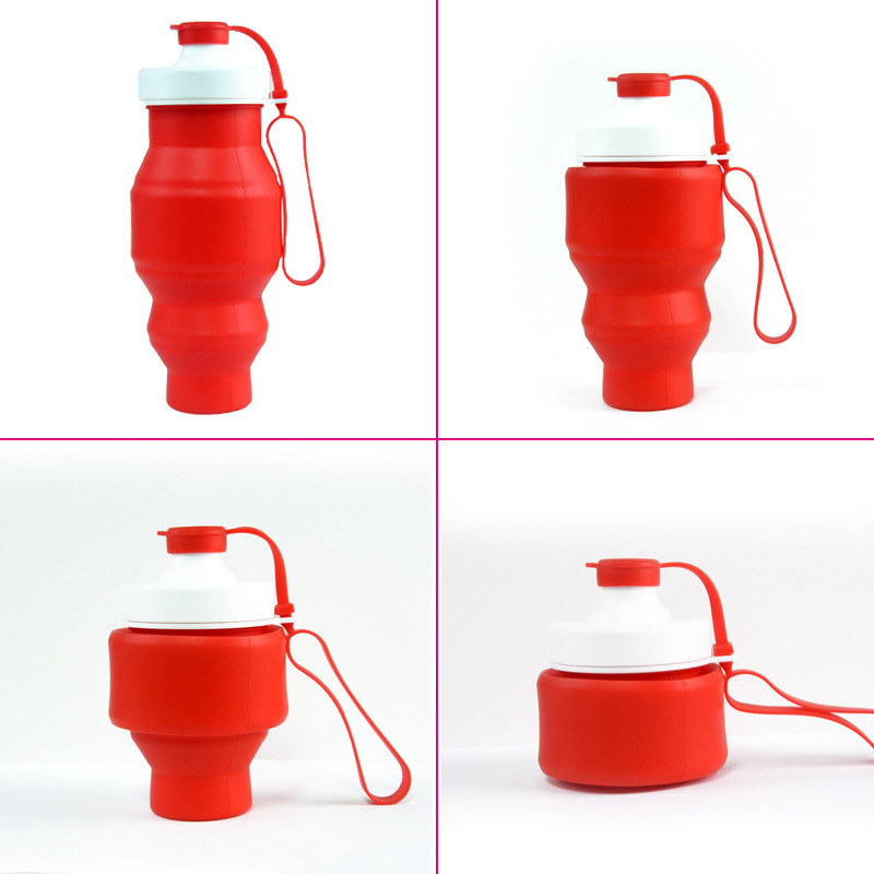 Collapsible Silicone Water Bottle 2