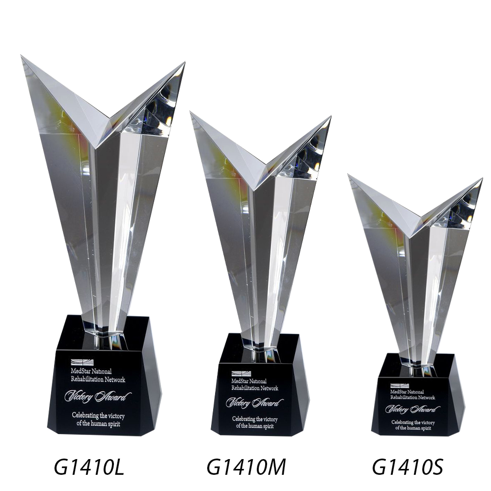 VICTORY TOP CRYSTAL AWARD - MEDIUM 2