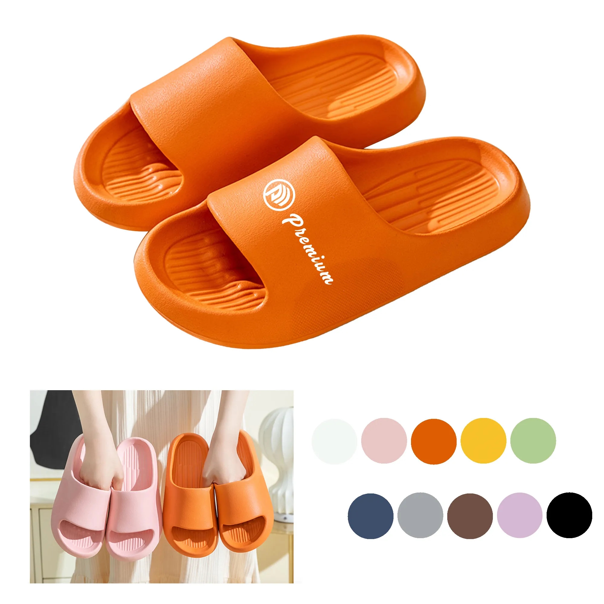 6-10 Size Beach Slipper Sandal Eva Material Stylish