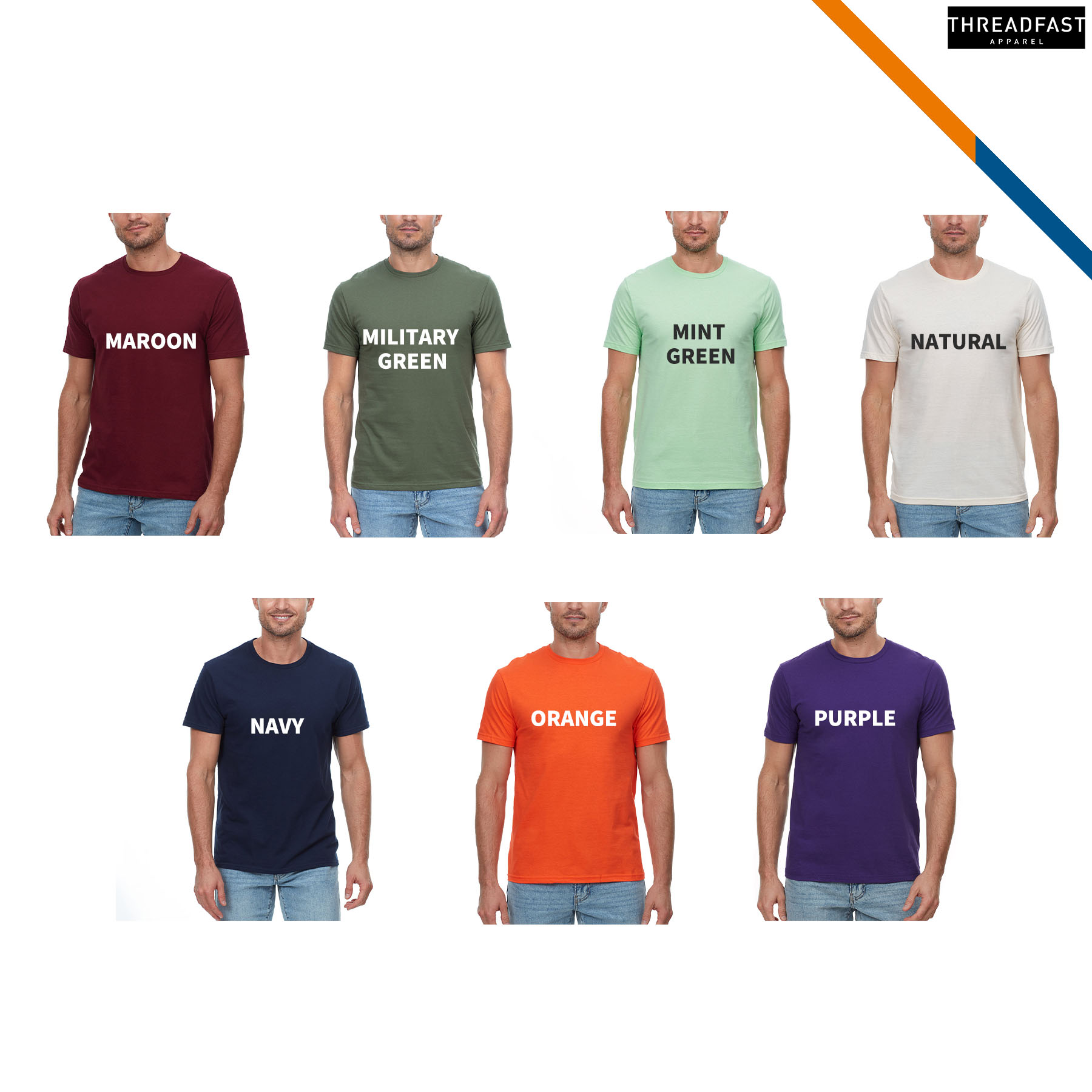 Threadfast Apparel® Unisex Cotton T-Shirt 5