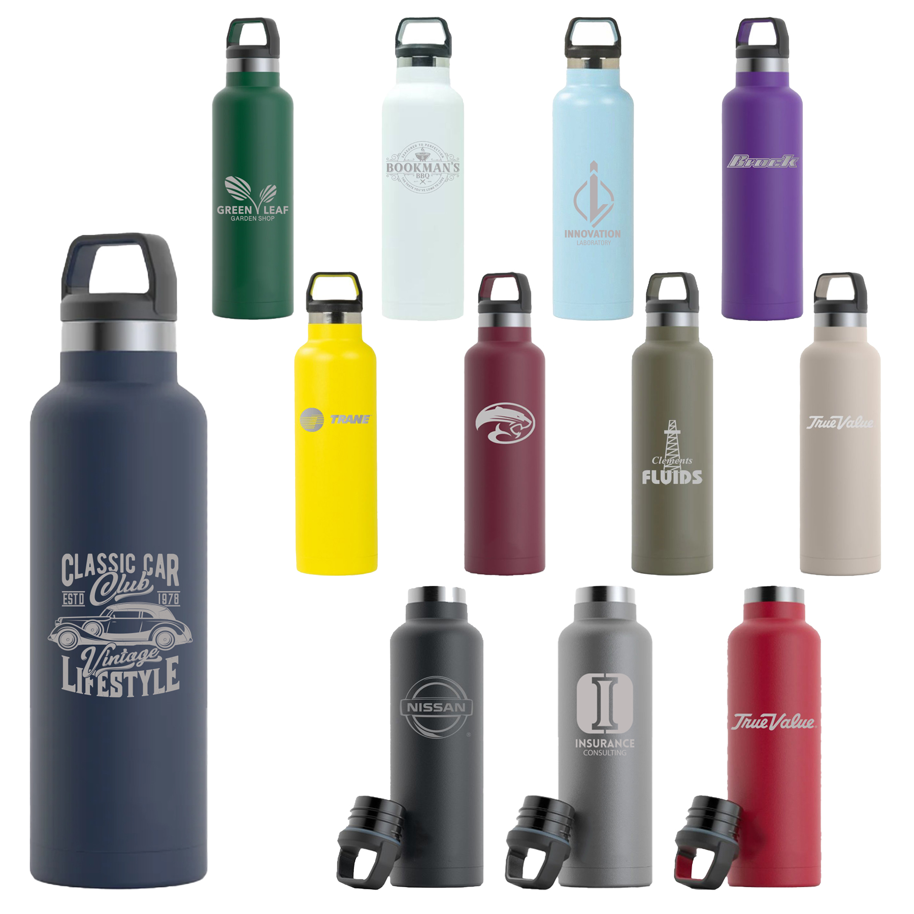 RTIC 20oz Ringed Stainless Steel Water Bottle