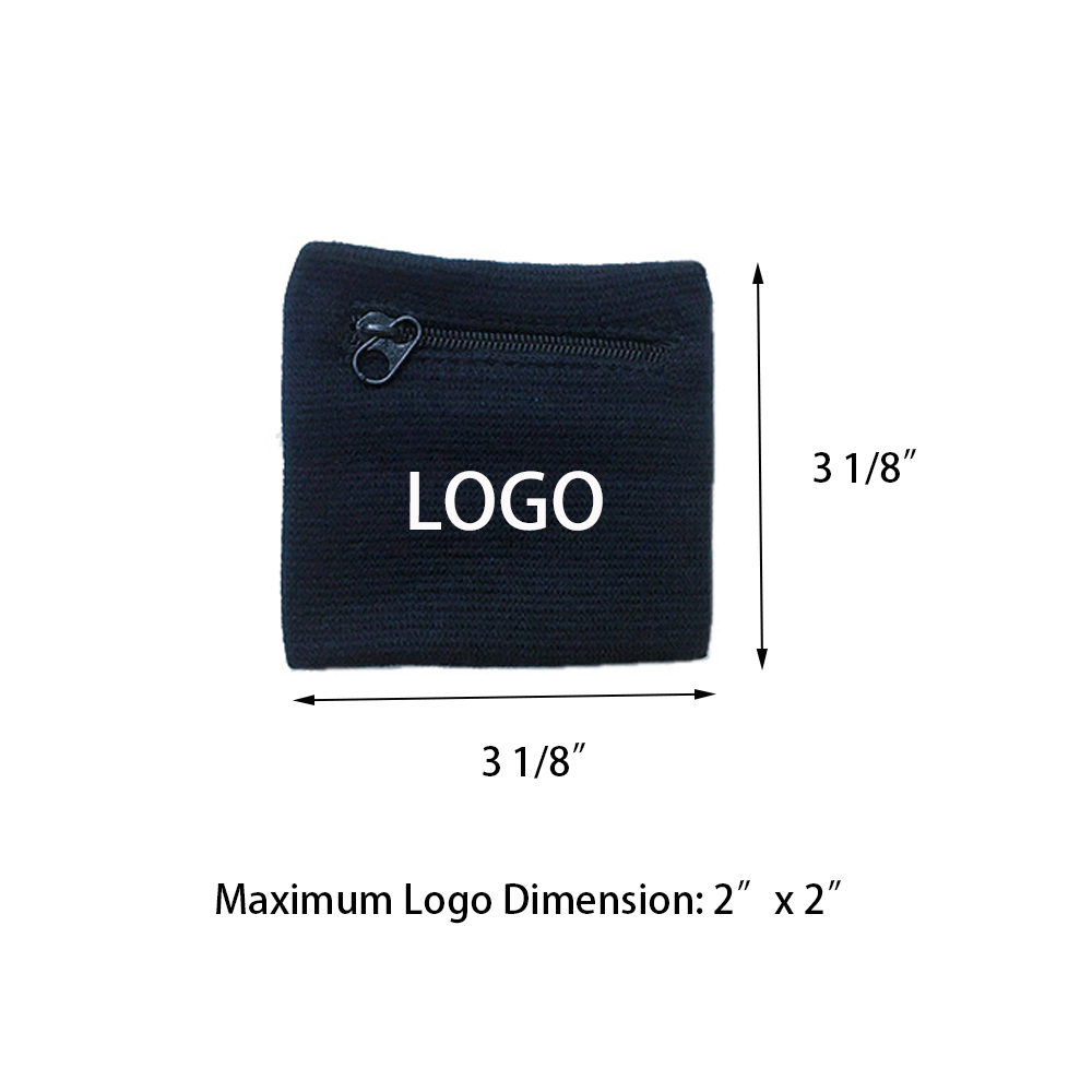Stretch Wristband With Pocket 3