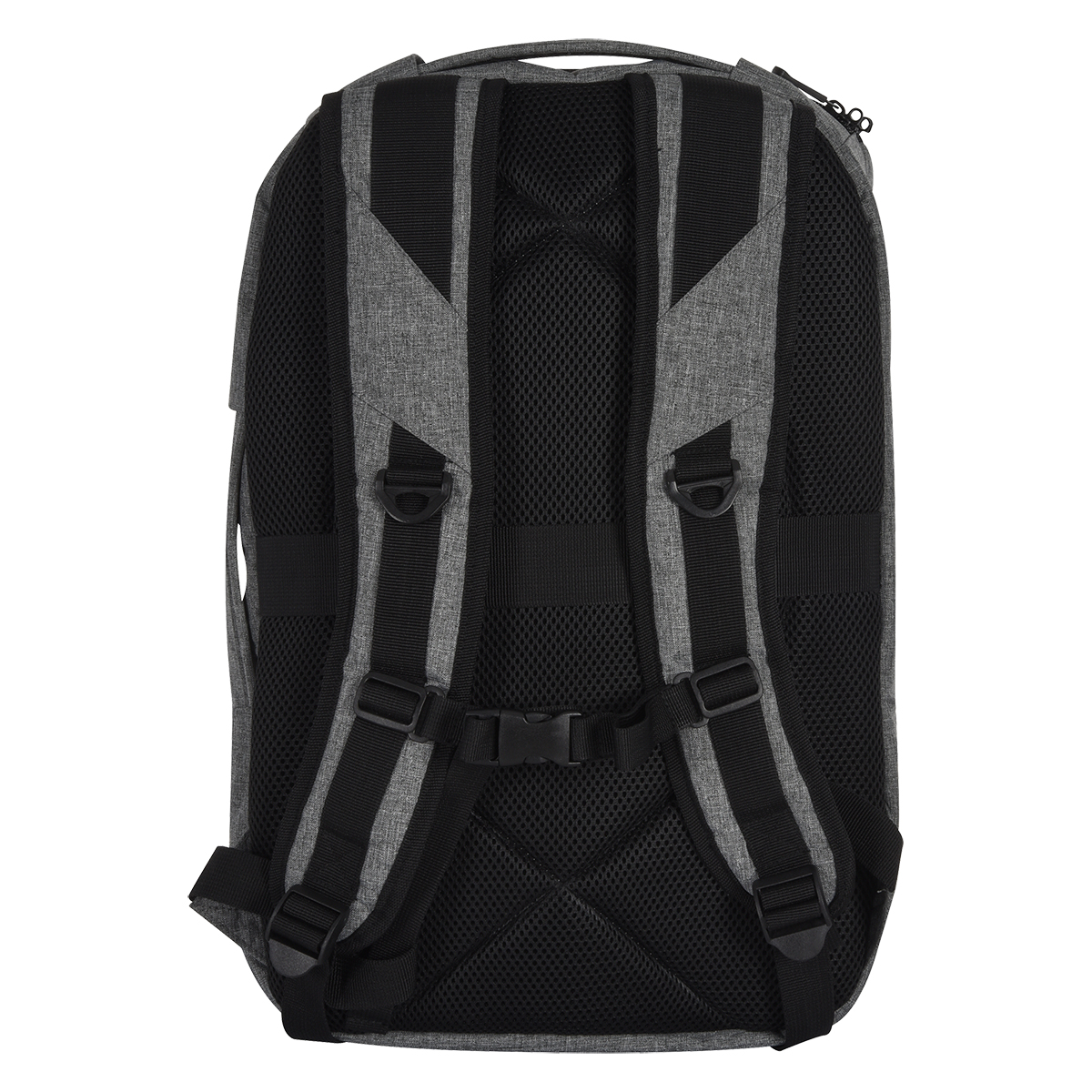 Heathered RFID Laptop Backpack & Briefcase 10